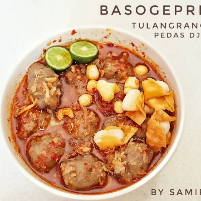 

Baso geprek sami raos