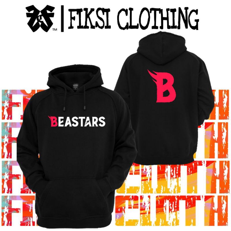 Jaket Sweater Hoodie Anime Beastars B Logo - Fiksi Clothing