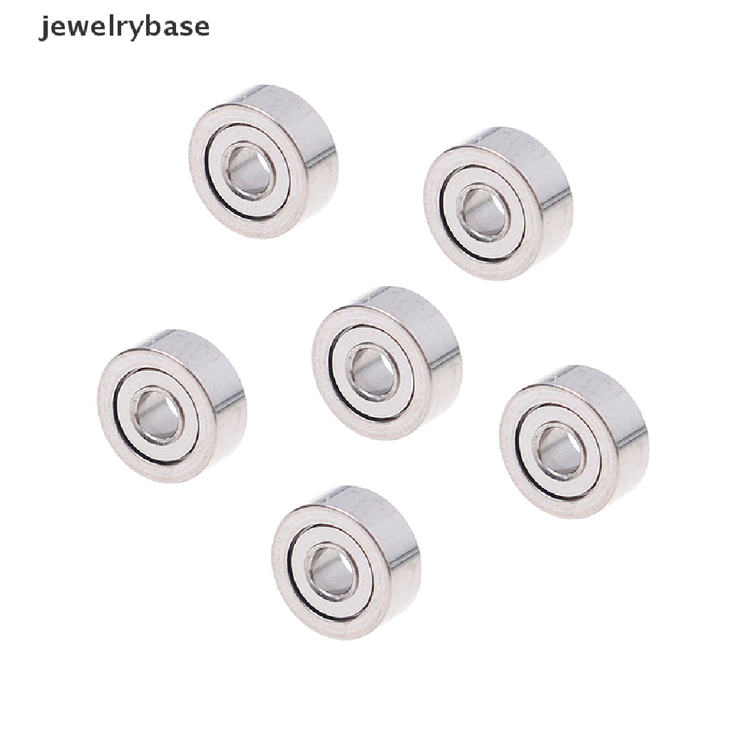 10pcs MR62ZZ (2X6 X 2.5mm) Bola Bearing mini Bahan metal