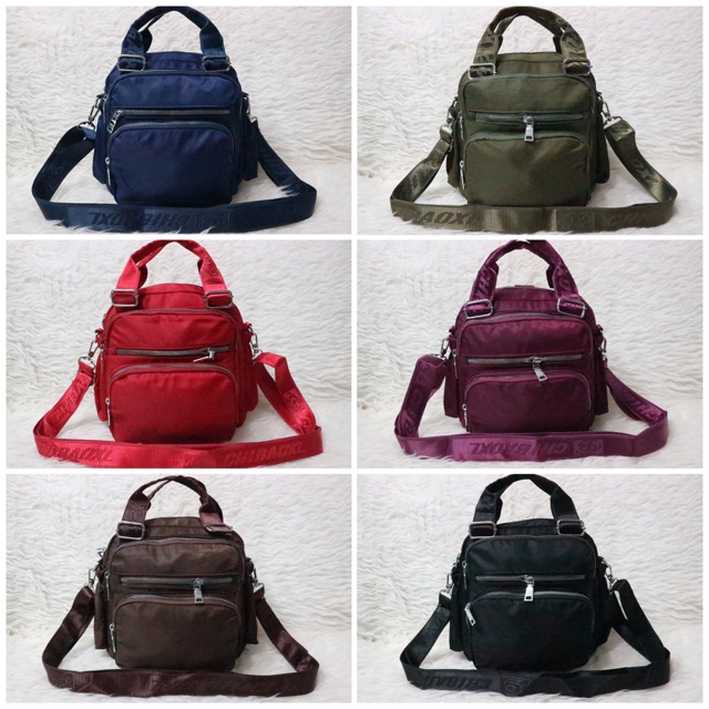 TAS WANITA IMPORT CHIBAO 1827 3in1 JINJING/SELEMPANG/RANSEL size LARGE
