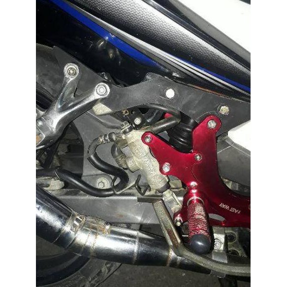 ♢ BISA  bracket ub underbone mx new old king breket dudukan step belakang fu ♗