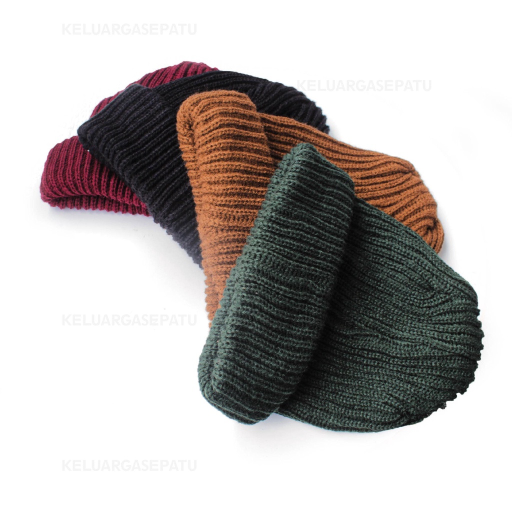 Kupluk Beanie HAT TOPI Rajut Beanie Hat Premium Distro Quality Dewasa 7GET KUPLUK DEWASA PRIA Kupluk Beanie Murah