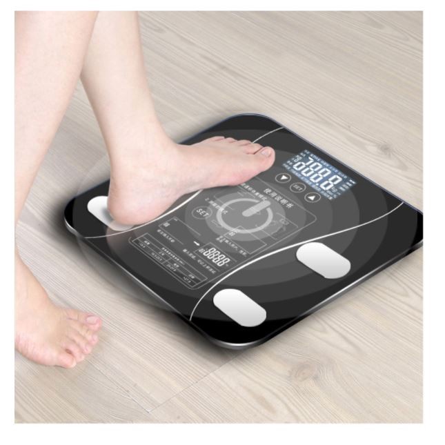 timbangan badan fat monitor digital scale with bluetooth app smart scale