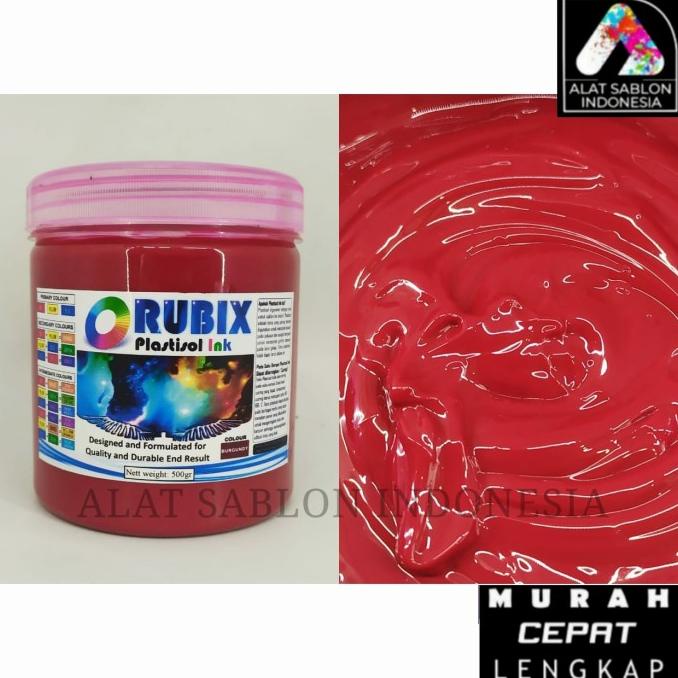 

Ink | Tinta Sablon Plastisol Burgundy 500Gr