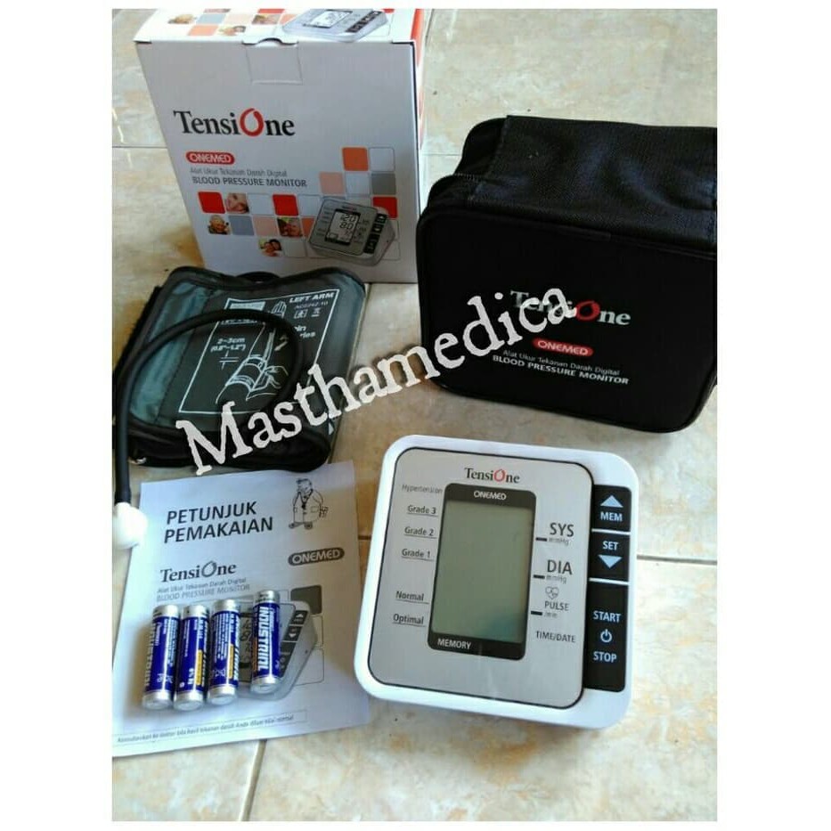 Grosir ZH Tensimeter Digital TensiOne Onemed alat monitor Tensi Darah Elektrik Elegan