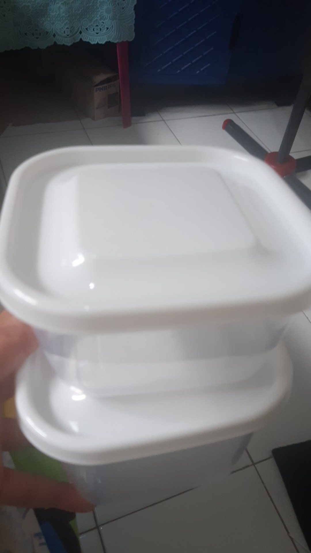 Ecer Frenzy Food Container White