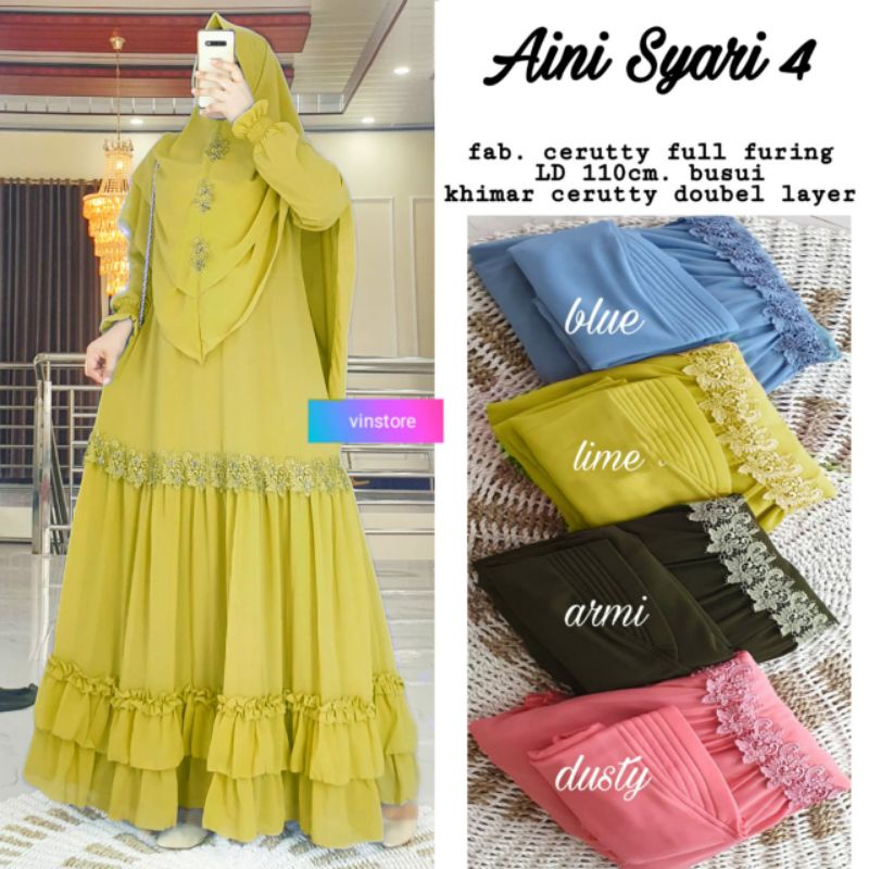 Aini Syar'i 4 by Vinstore