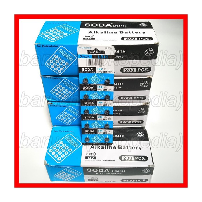 baterai jam tangan kancing kecil battery ag3 lr41 batre batere koin