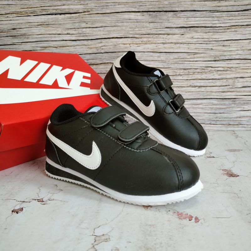 SEPATU ANAK NIKE CORTEZ HITAM PREMIUM HIGH QUALITY SEPATU HITAM ANAK