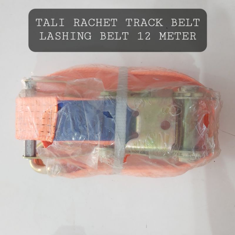 Track Belt 2 Inci x 12 Meter 5 Ton Leashing Belt Tali Rachet