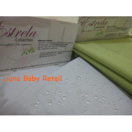 Sprei Anti Ompol ESTRELA / Sprei anti air / sprei waterproof queen 160 x 200 x 27