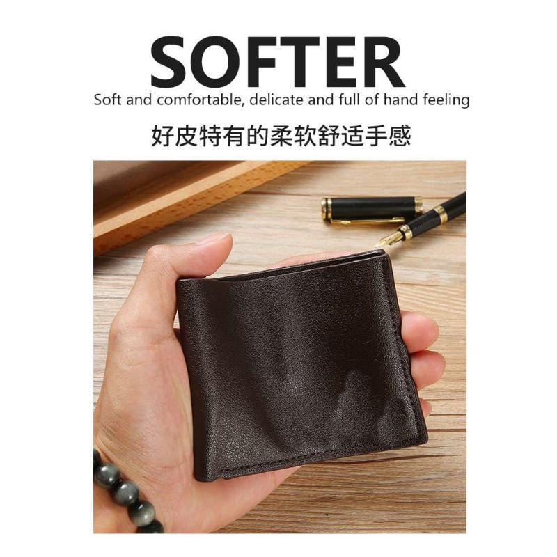 Dompet Cowok Simpel Dompet Laki Laki Lelaki Dompet Pria Simpel Bagus Halus Murah