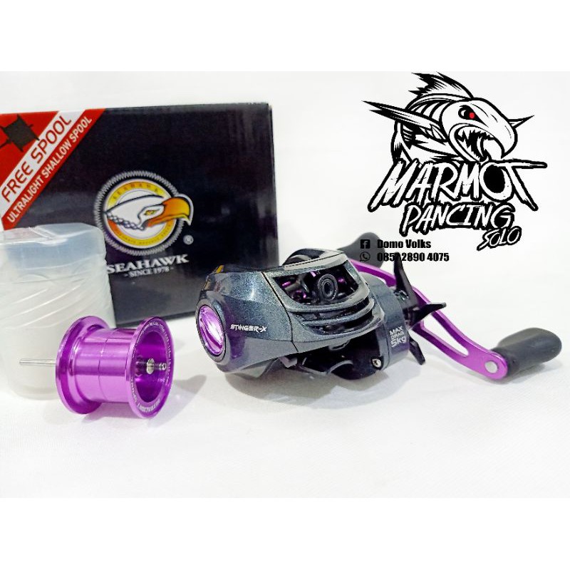 REEL BC SEAHAWK STINGER X 100HSL DOUBLE SPOOL