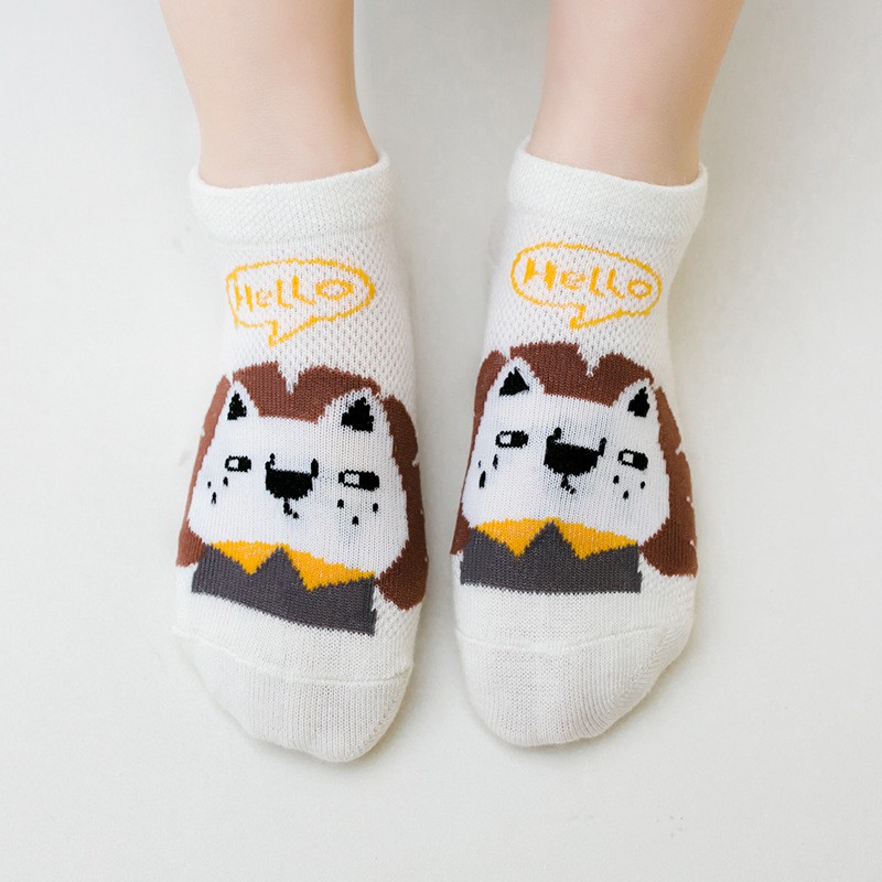 Kaos Kaki Anak Unisex Bayi Laki-laki Katun Motif 1-12 Tahun K02