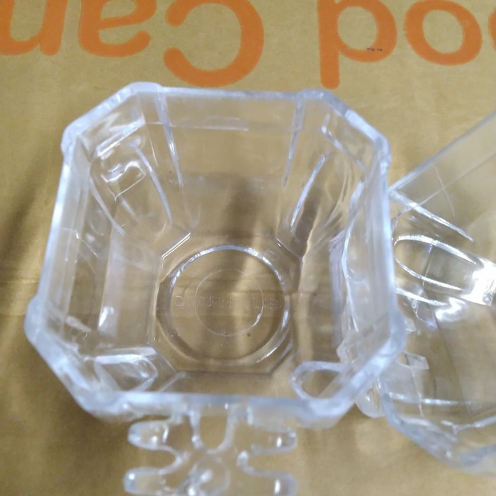 cepuk sangkar burung segi 8 tempat makan minum burung tebal awet