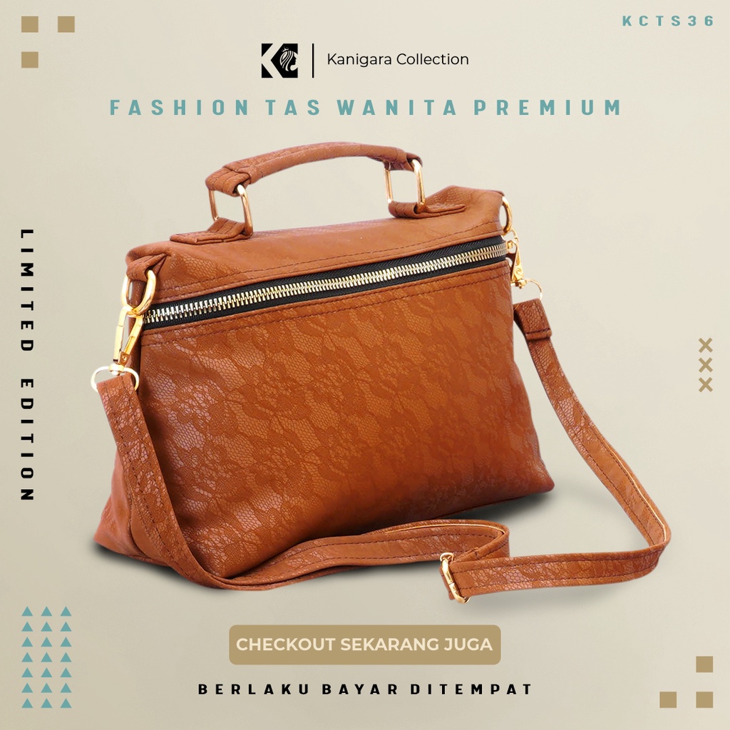Tas Selempang Kecil Mini Ibu Ibu Kondangan Pesta Wanita Mewah Branded Premium Elegan Terbaru KCTS36