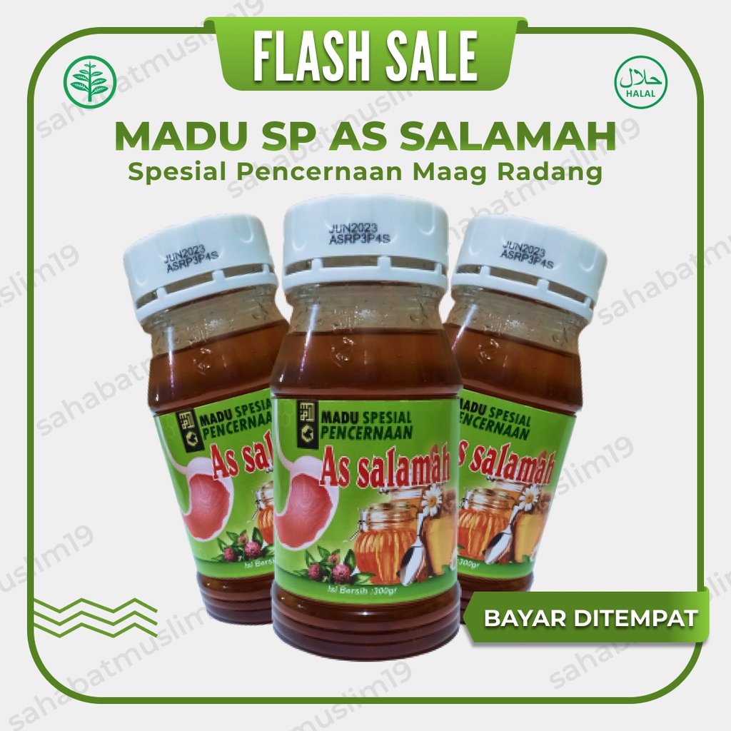 

Madu Spesial Pencernaan Maag Liver Radang Usus Madu SP As Salamah Obat Asam Lambung