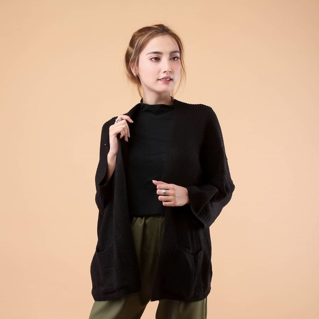 Original Diaz cardy big size jumbo fit L to XXXL real pic 1000% Bahan Rajut Tebal lembut Berkualitas-7