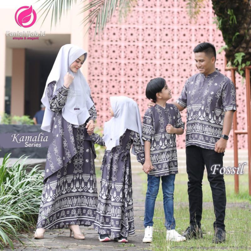 SARIMBIT FANIA HIJAB / KAMALIA SERIES / GAMIS MOM