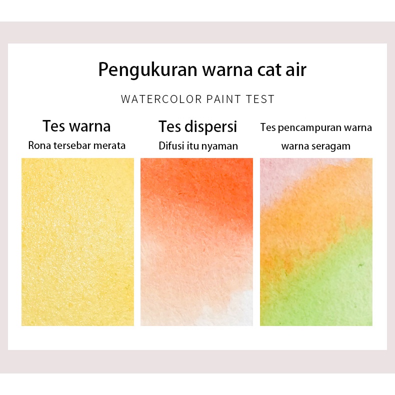 Anak-anak Kombinasi Kuas Set Bisa Dicuci Seni Lukisan Alat Pemula 36/48 Warna Bedak Padat Kue Cat Air Cat Set Hadiah Alat Tulis