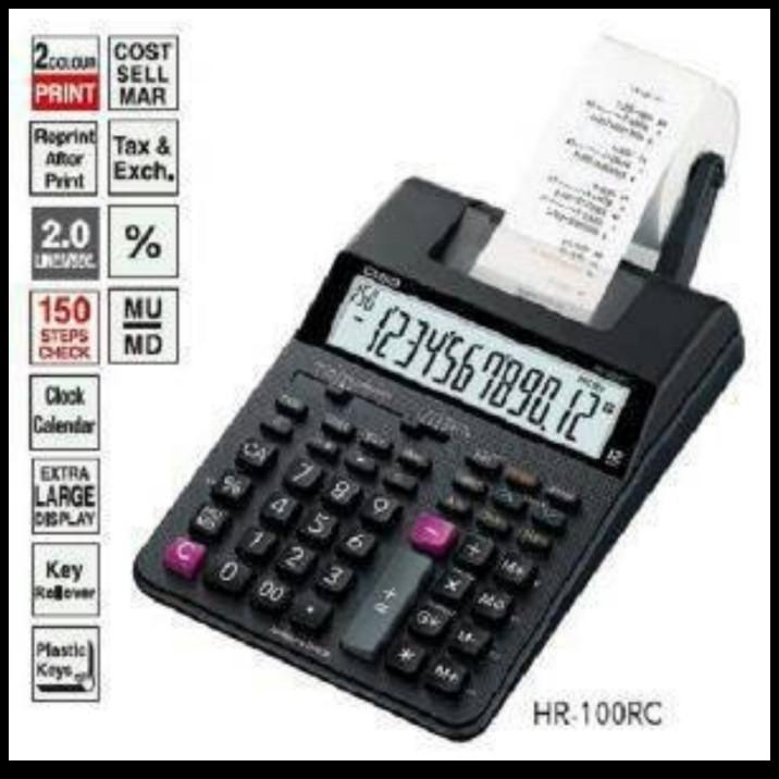 

Calculator/Kalkulator Struke Casio Hr-100Tm#Garansi