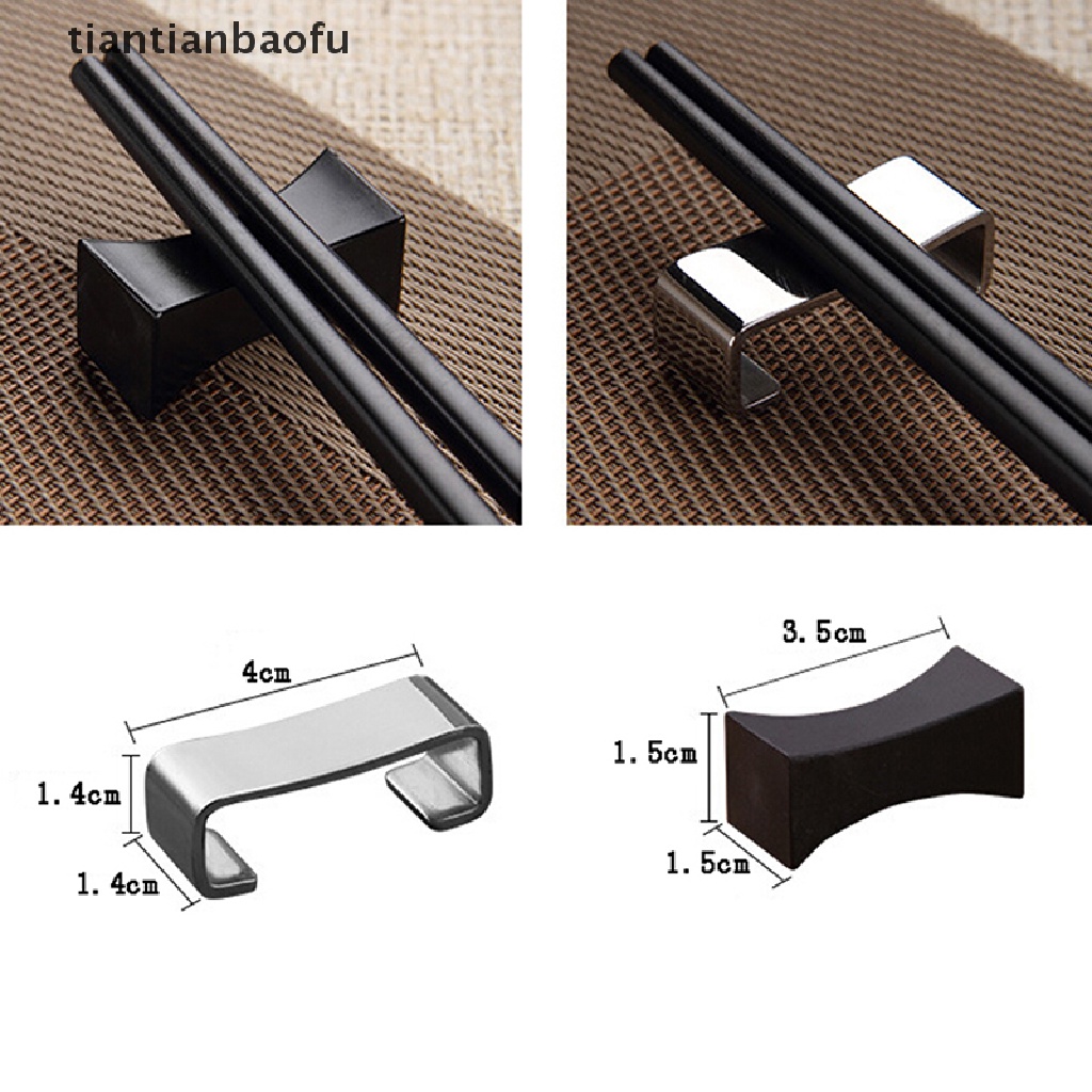 [tiantianbaofu] 1X Chinese chopstick rest chopsticks holder spoon stand rack pillow shape table Boutique