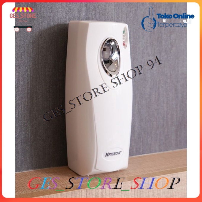 Krisbow Alat Pengharum Ruangan Semprot Otomatis - Putih/Alat Pengharum ruangan
