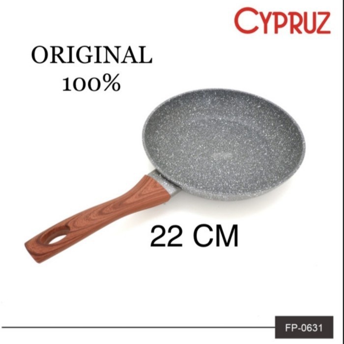 WAJAN  FRY PAN MARBLE GRANIT WAJAN PENGGORENGAN 22 CM mantap