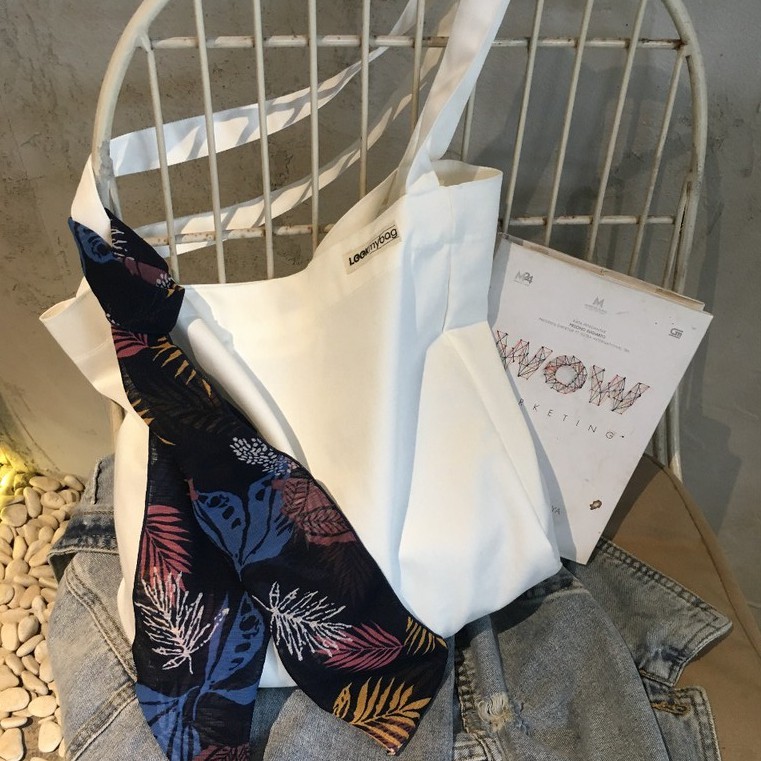 BASIC TOTEBAG BROKEN WHITE — LOOKMYBAG.ID