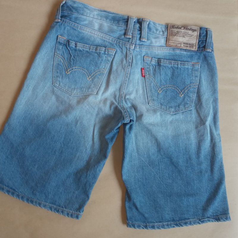 Celana pendek pria EDWIN Jeans original second XS