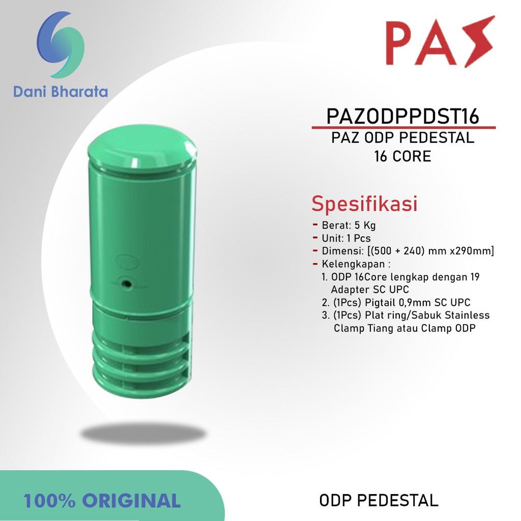 Odp pedestal PAZ 16Core Fiber Optik Odp Pedestal