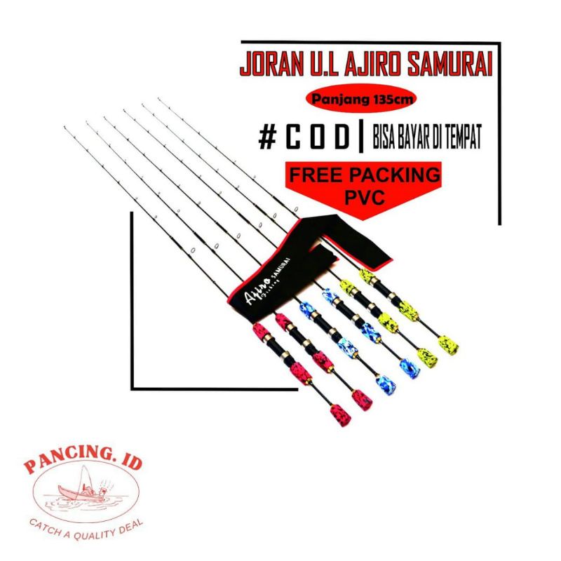JORAN UL SAMURAI FIBER SOLID 2-6LB 180CM TERMURAH