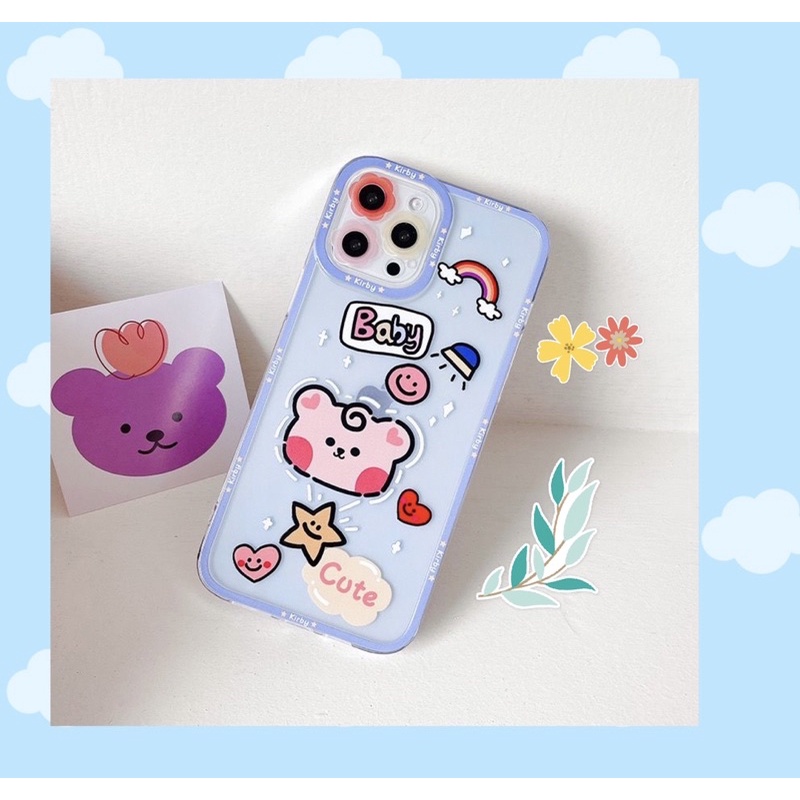 FH26 Softcase Protection Teddy Bear casing for Oppo A15/A15s,A33/A53,A3s/Realme 2 U1 U2 C1 A5s A12 A11k A7 A52/A72/A92,Reno 4 5 5F C11 C12 C15 C20 C21 C25 C2/A1k 5 5i 5s/C3 Narzo 20 30A vivo V20 Y11/Y12/Y15/Y17 Y20 Y20i Y20s Y30 Y30i Y50 Y91 Y91c Y93 Y95