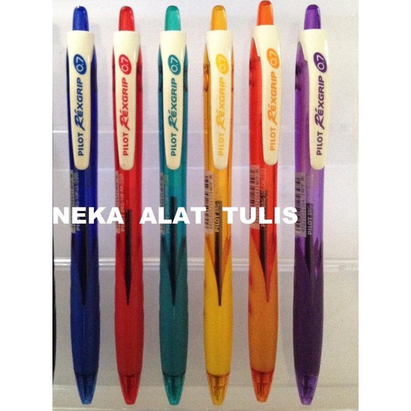 

♠ Pilot Pen Rexgrip / Pulpen Pilot Rexgrip - Hitam ♘