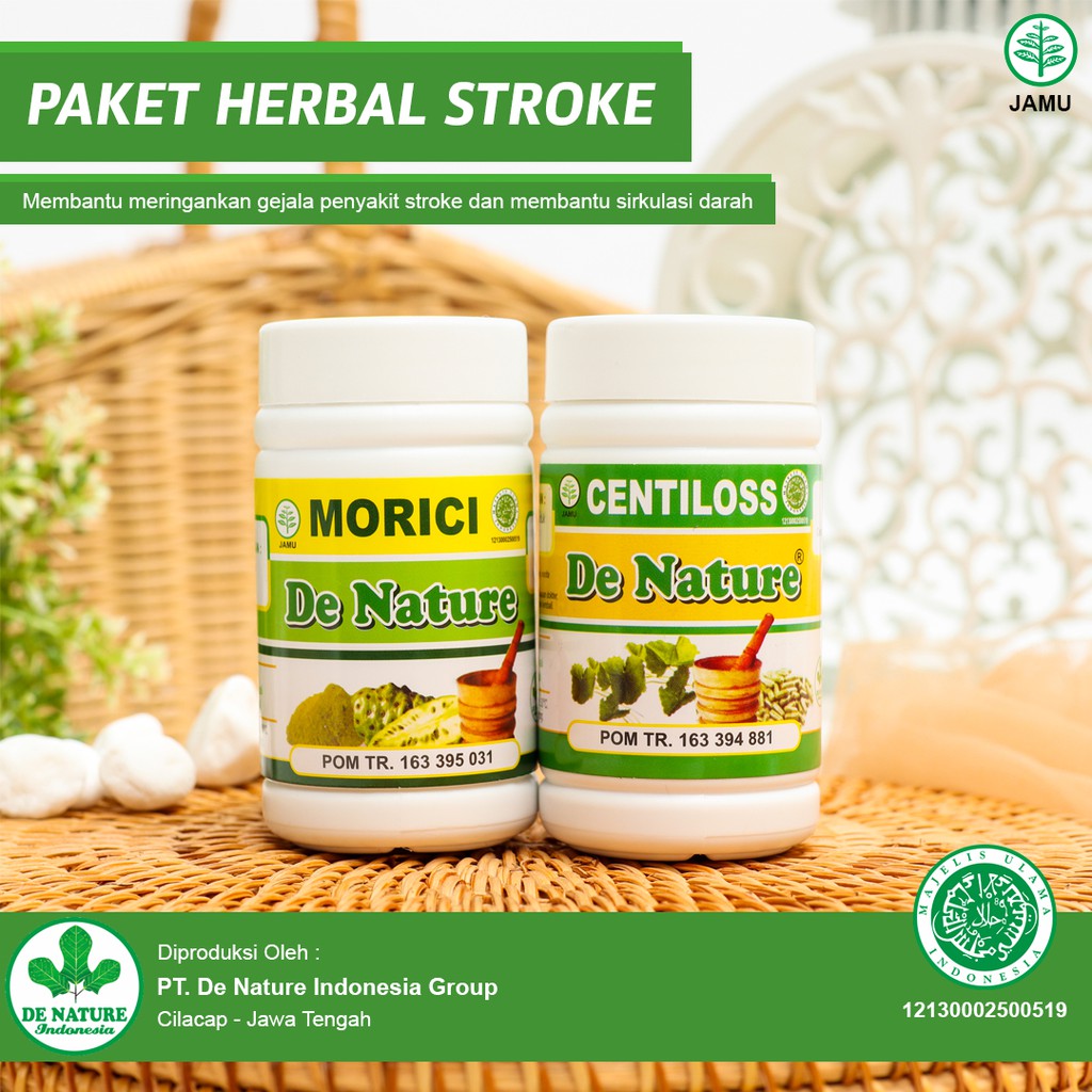 Obat Struk Ringan Centiloss Morici Denature