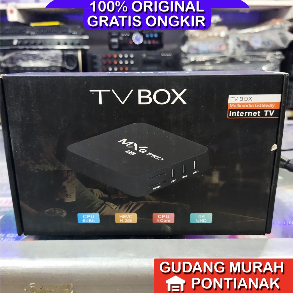 Android Box Fleco 4K UCD 3840 x 2160 tv biasa jadi android smart tv