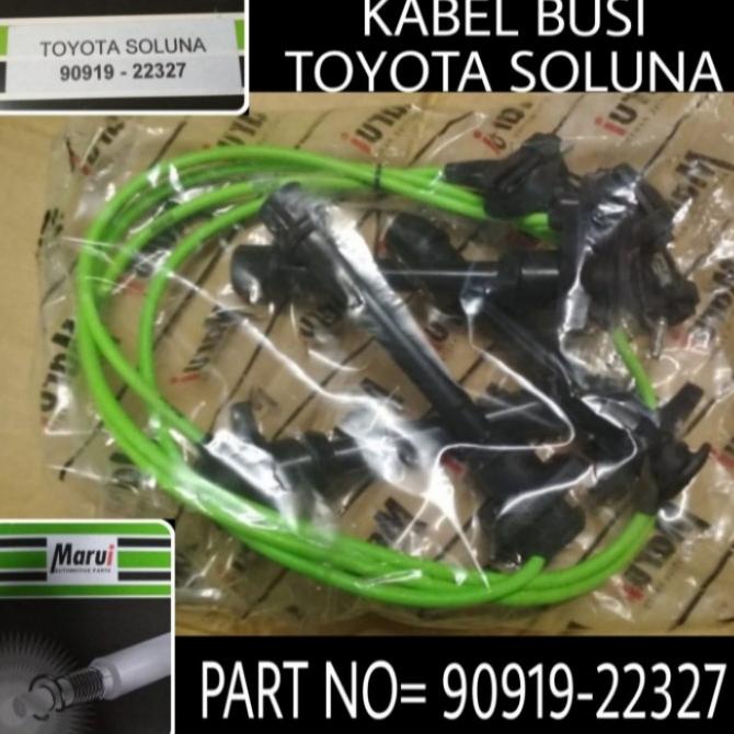 Bergaransi - KABEL BUSI TOYOTA SOLUNA PART NO= 90919-22327