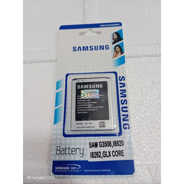 BATERAI SAMSUNG GALAXY CORE 1/G3508/I8620/I8262