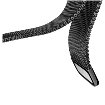 Black Milanese Loop Strap For Samsung Gear S2 Classic 20mm