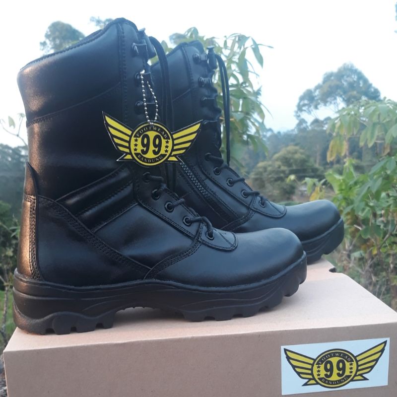 PROMO!!  SEPATU PDL TNI , POLISI , SECURITY( MURAH BERKUALITAS ) GRATIS!!! KAOS KAKI PDL