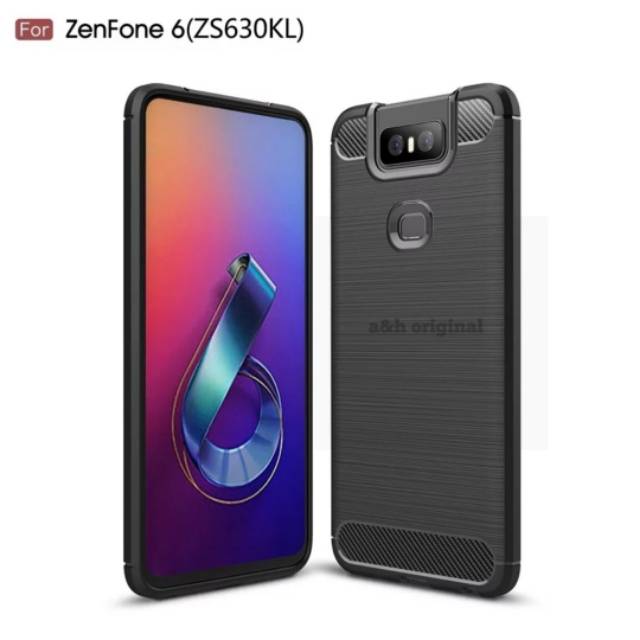Case Zenfone 6 ZS630KL - Rugged Armor Soft Case