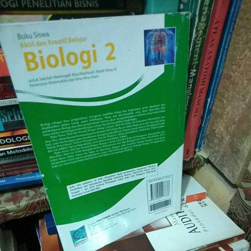 BIOLOGI KELAS 11 /XI/ 2 SMA GRAFINDO REVISI-1