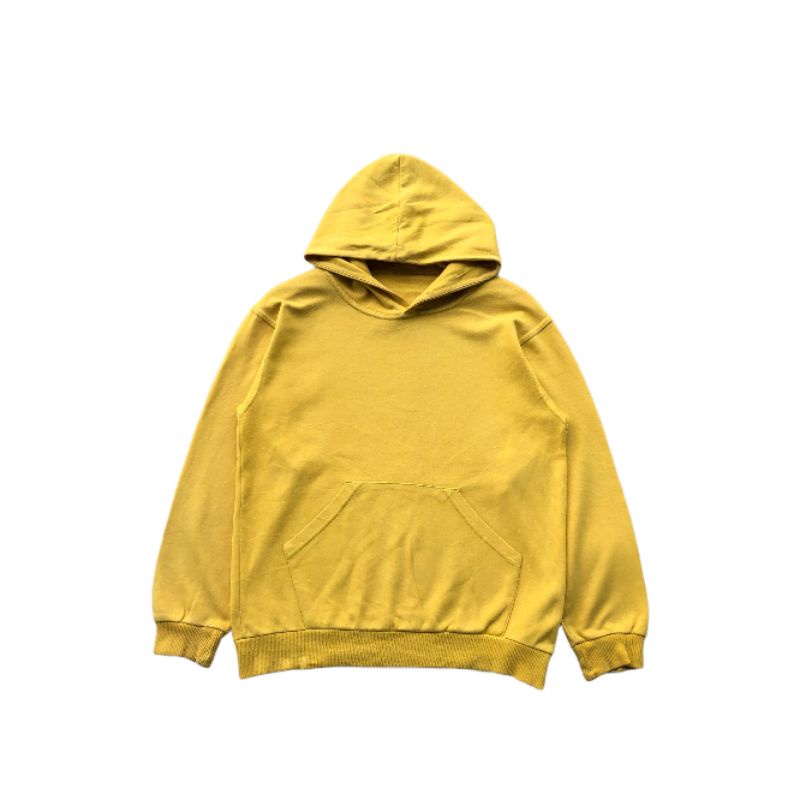 COD JAKET JUMPER JEMPER Hoodie kuning polos #hdyl27 ORIGINAL SECOND ASLI ORI BEKAS BRAND
