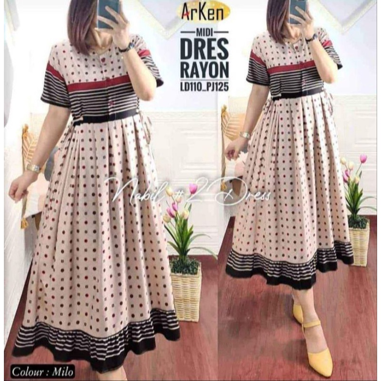 Dres midi / daster viral 2022 terbaru dres kekinian
