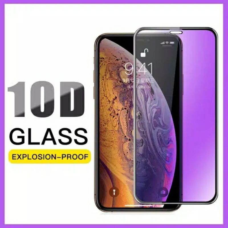 Tempered Glass Blue Samsung A02 Anti Blue Light/Radiasi Full Layar