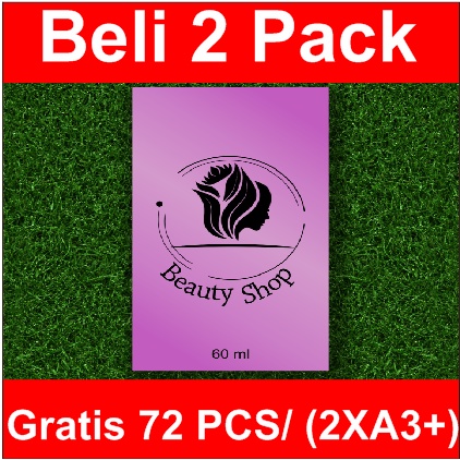 

STIKER LABEL PRODUK PERSEGI PANJANG "KECANTIKAN