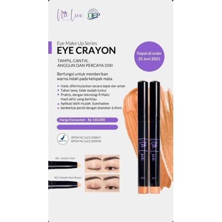 Nu Lux Eye Shadow Crayon
