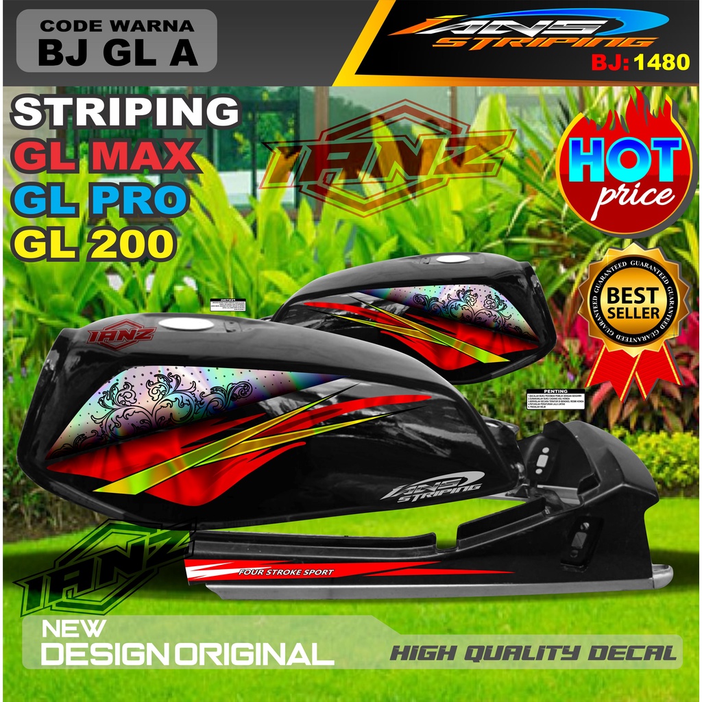 STRIPING GL PRO VARIASI HOLOGRAM / STRIPING GL PRO MAX VARIASI HOLOGRAM / STRIPING GL