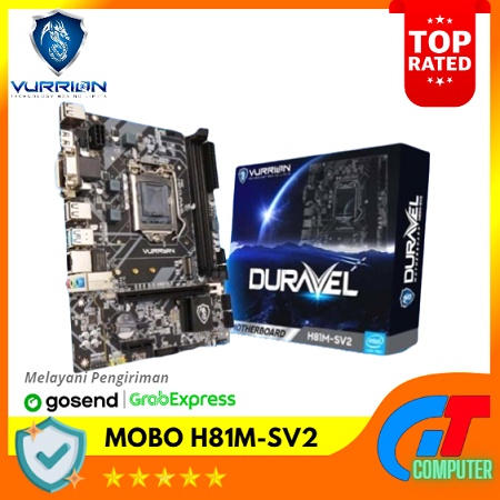 MAINBOARD / MOTHERBOARD / MOBO - VURRION MOBO DURAVEL H81M-SV2