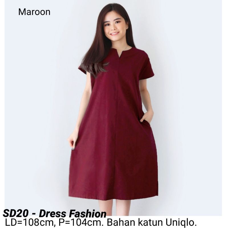 DRESS GISELA FASHION TERUSAN WANITA 20 KERJA KANTOR MURAH BAJU CEWEK CASUAL